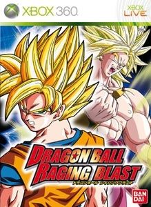 Dragon Ball: Raging Blast box art for Xbox 360